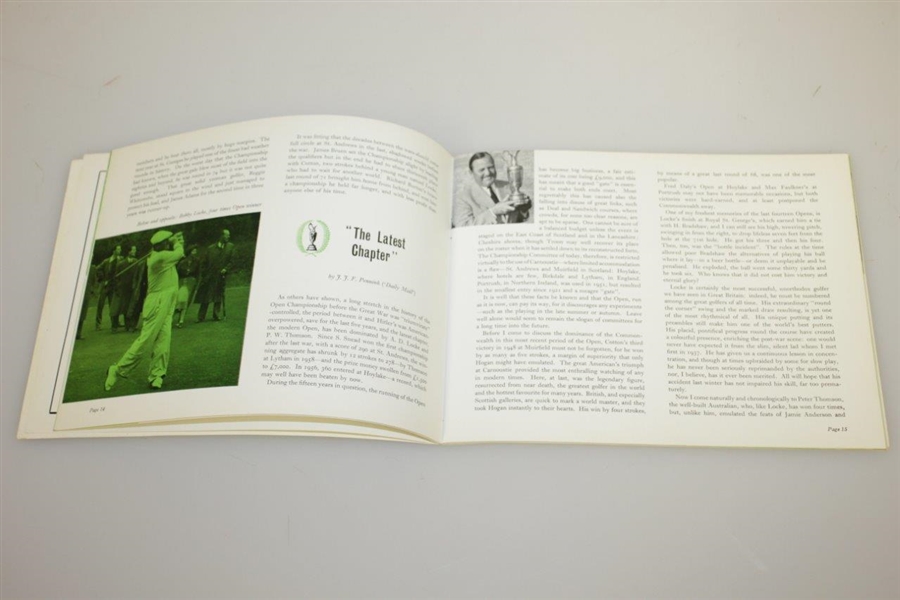 'A Century of Golf 1860 to 1960' Open Championship Souvenir Book