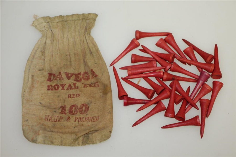 Vintage Davega Royal Tee Canvas Tee Bag with Tees - Waxed & Polished - Crist Collection