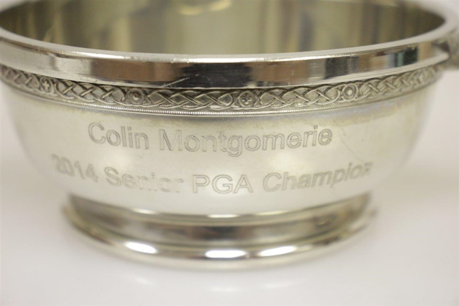 Colin Montgomerie's 2014 Senior PGA Championship Celtic Pewter Quiche Bowl Champion Gift