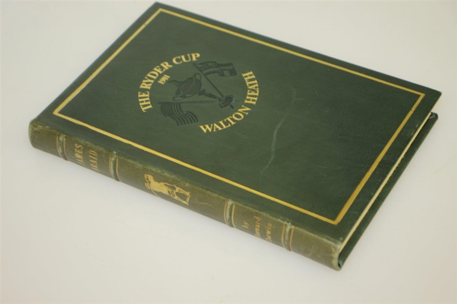 1981 Ryder Cup Walton Heath 'James Braid' by Bernard Darwin LE Book #22/200 