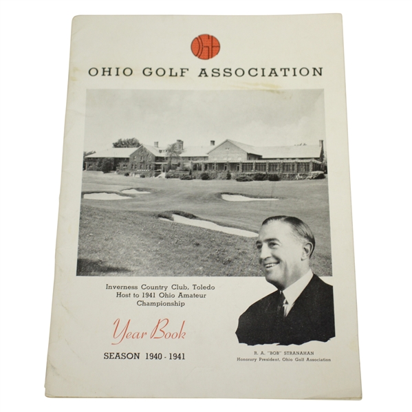 1941 Ohio Golf Association Inverness CC Year Book - Rod Munday Collection