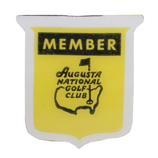 Augusta National Golf Club Member Badge - 1970's
