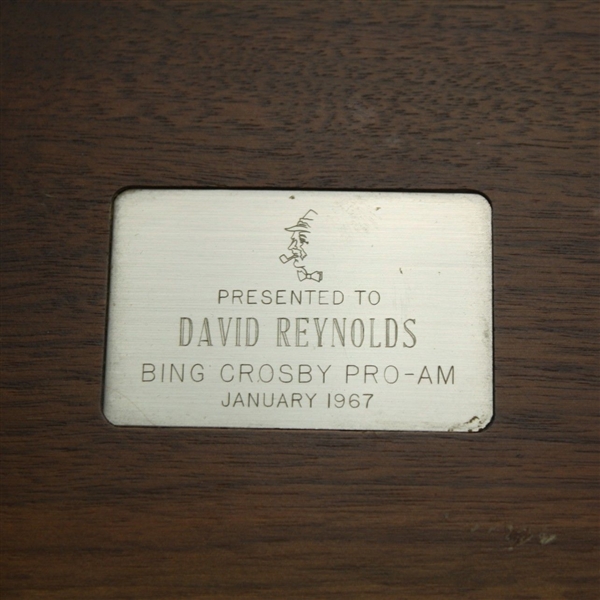 1967 Bing Crosby Pro-Am Player Gift - Presented to David Reynolds