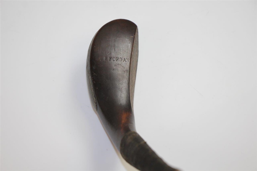 Robert Forgan Long Nose Left Handed Play Club - Stamped R. Forgan