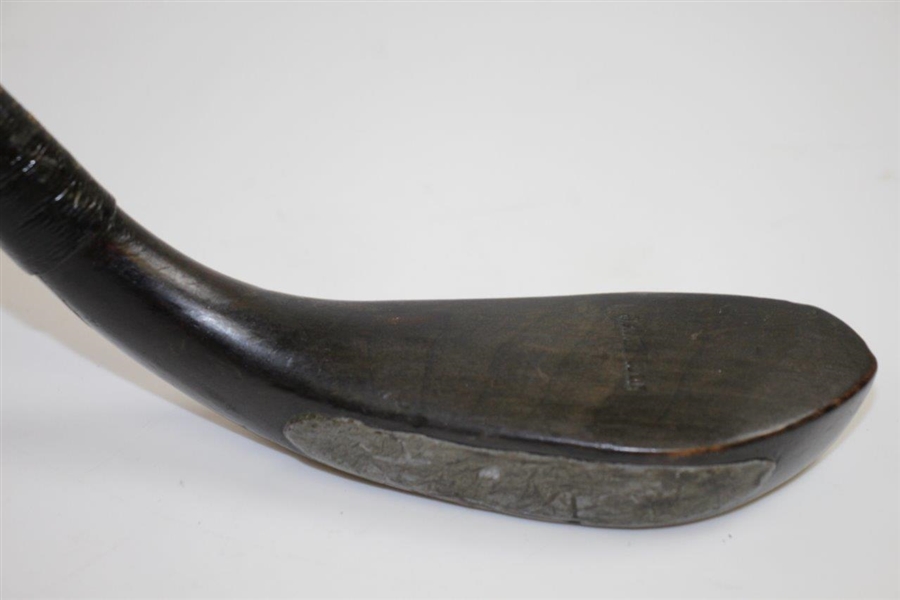J. Anderson Long Nose Wood Shafted Play Club - Anderson Stamped In Head