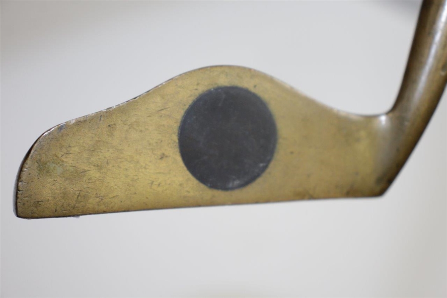 Circa 1922 Remson Patent Rubber Center Hump Bronze Blade Putter