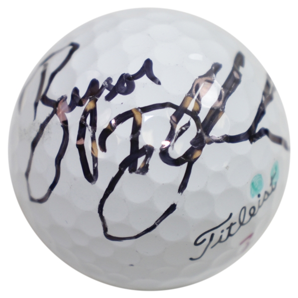 Bryson Dechambeau Signed Titleist 3 Logo Golf Ball JSA #DD31690