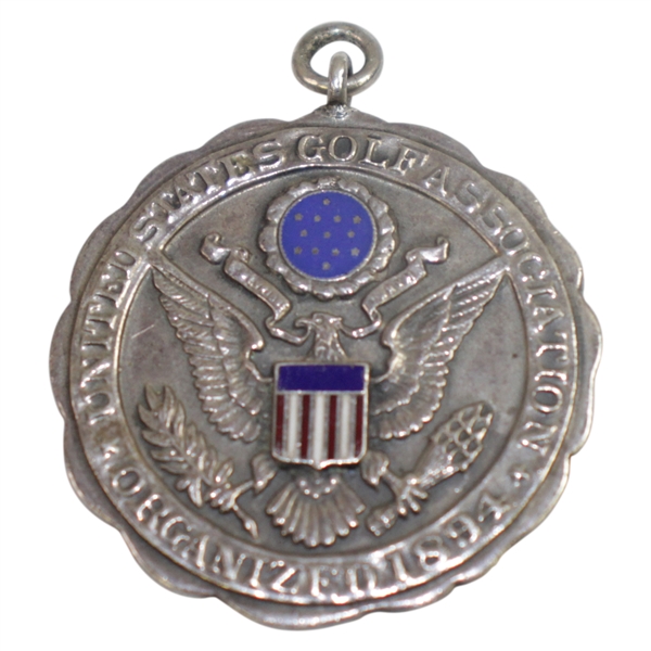 Don Cherry's 1958 US Amateur Sectional Qualifying Round Low Scorer Sterling Medal - Metropolitan