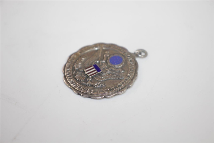 Don Cherry's 1958 US Amateur Sectional Qualifying Round Low Scorer Sterling Medal - Metropolitan