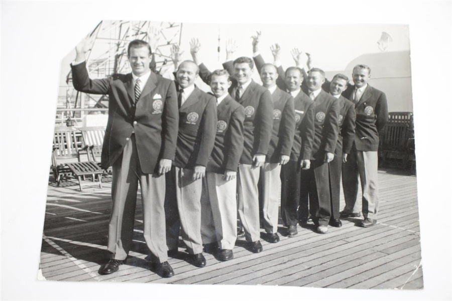 1955 Walker Cup Team Photo - Don Cherry Collection