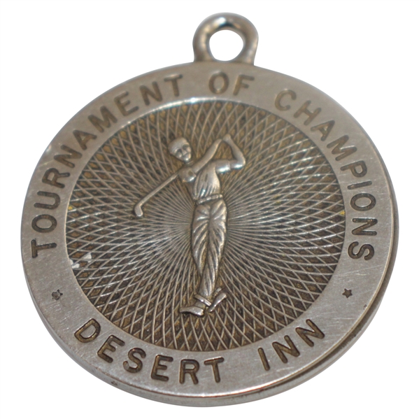 Classic Desert Inn Tournament of Champions Medal - Wilbur Clark Image on Reverse
