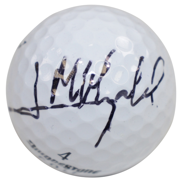 Jose Maria Olazabal Signed Personal Used Bridgestone Golf Ball JSA ALOA
