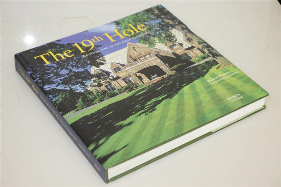 'The 19th Hole - Architecture of the Golf Clubhouse' by Richard Diedrich w/ Fwd by Nicklaus