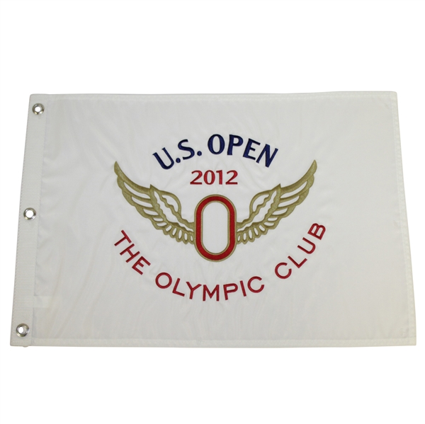 2012 US Open at The Olympic Club Embroidered Flag - Webb Simpson 