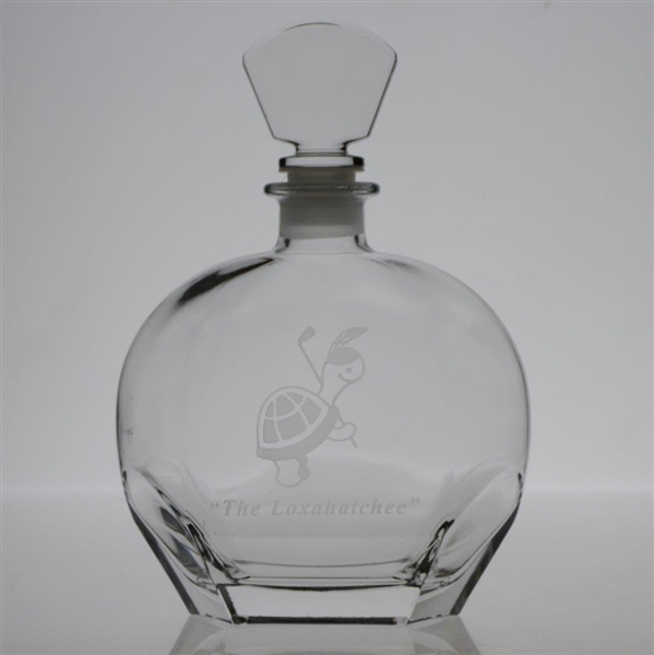 Classic The Loxahatchee Crystal Glass Decanter with Stopper