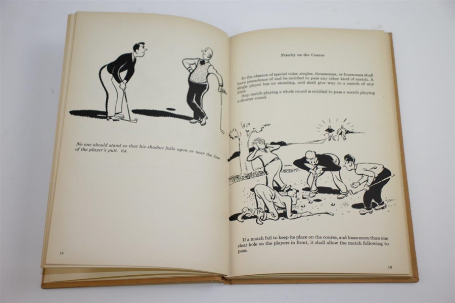 1948 The Rules of Golf Book by Francis Ouimet