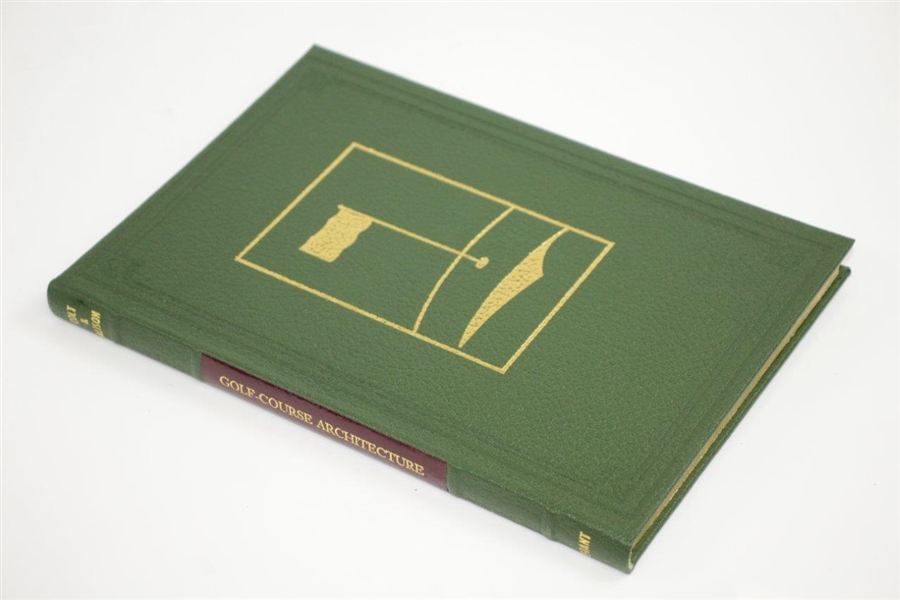 Three Ltd Ed Books: Allan Robertson, Aspects of Golf Architecture, & Golf-Course Architecture