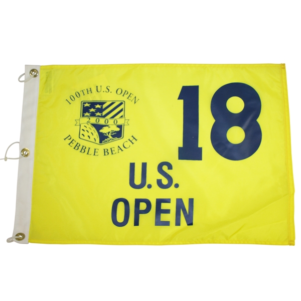 2000 US Open at Pebble Beach - 100th U.S. Open Yellow Screen Flag