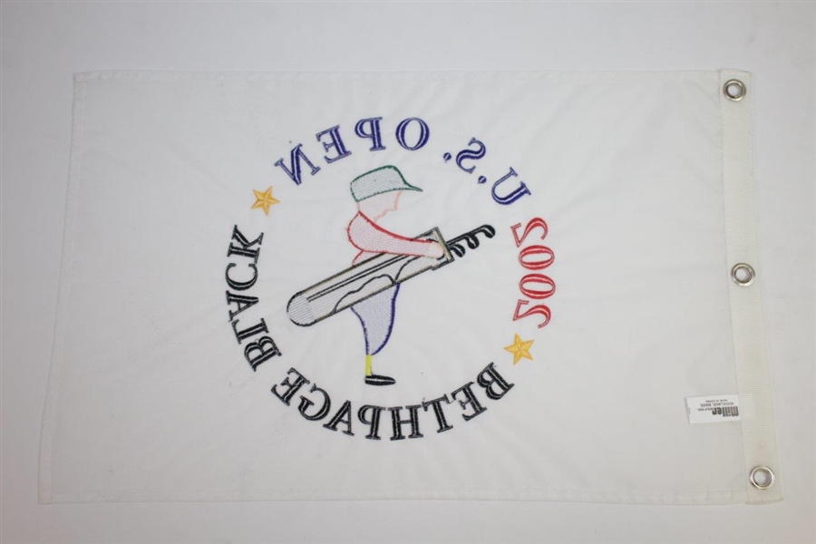 2002 US Open at Bethpage Black Embroidered Multi-Colored Flag - Challenging Style of '02 Open