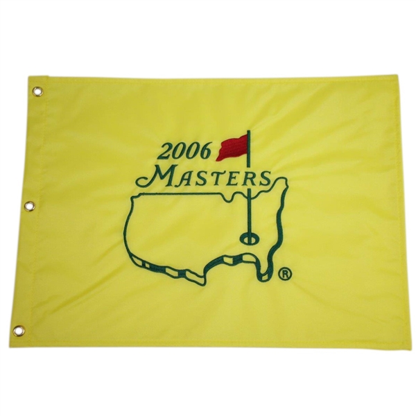 2006 Masters Tournament Embroidered Flag