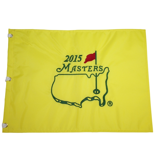 2015 Masters Tournament Embroidered Flag - Jordan Spieth Winner