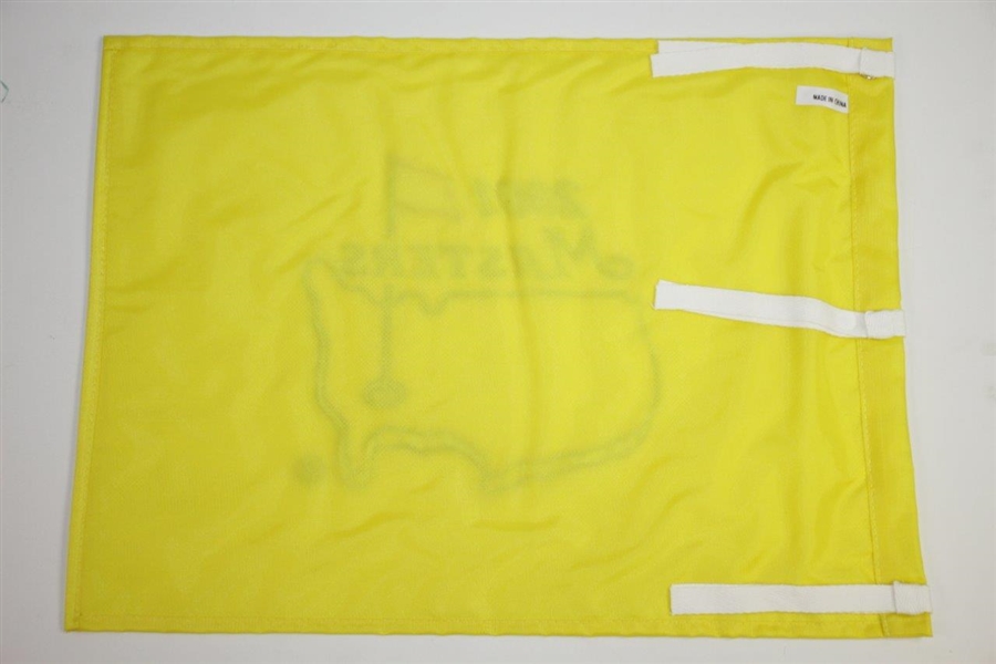2001 Masters Tournament Embroidered Flag - Tiger Woods Winner