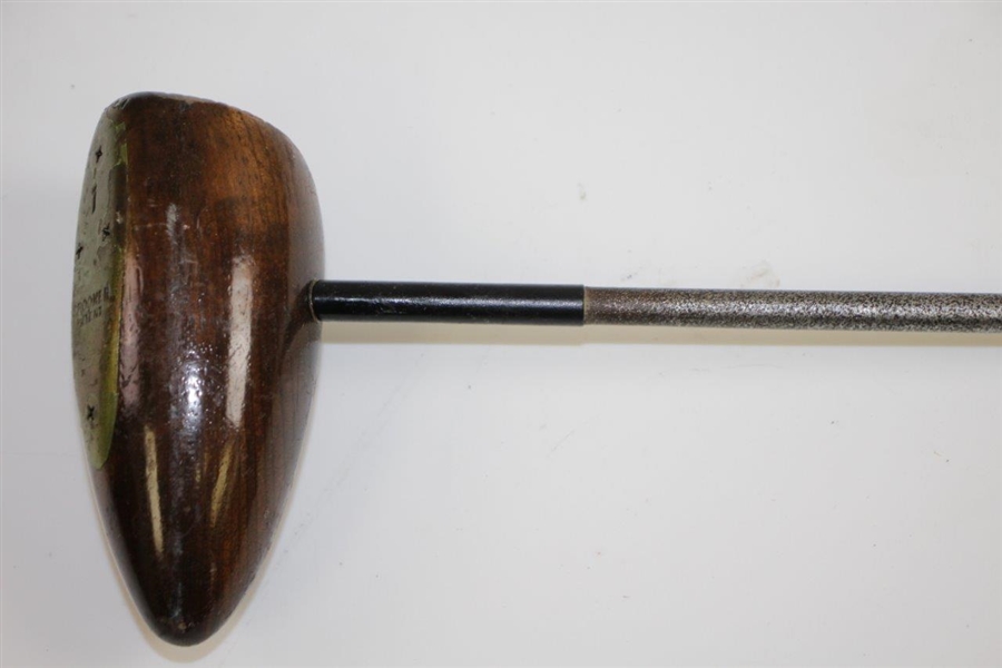 Streamline Bullet Head Wooden Center Shafted 1-Wood - Crooker Patent
