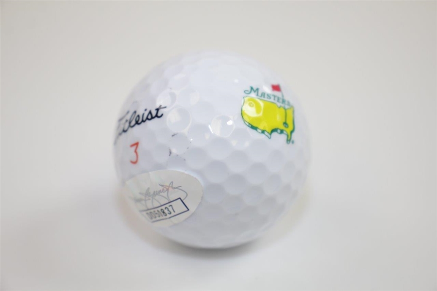 Bubba Watson Signed Masters Logo Golf Ball JSA #DD50837