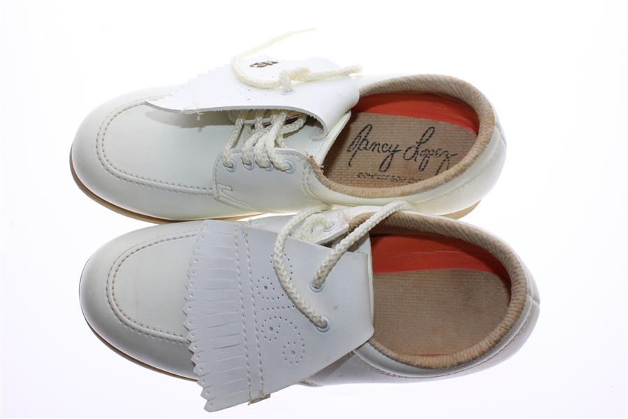 Nancy Lopez Early Career Signature Shoes with Classic Shoebox