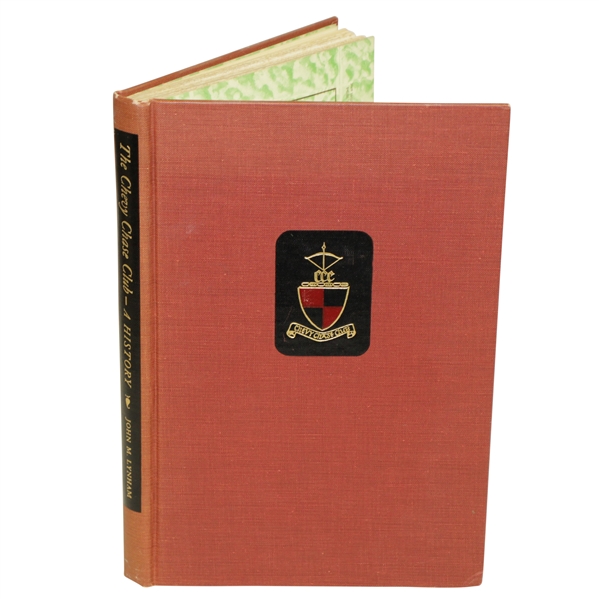 1958 'Chevy Chase Club - A History: 1885-1957' Book by John M. Lynham