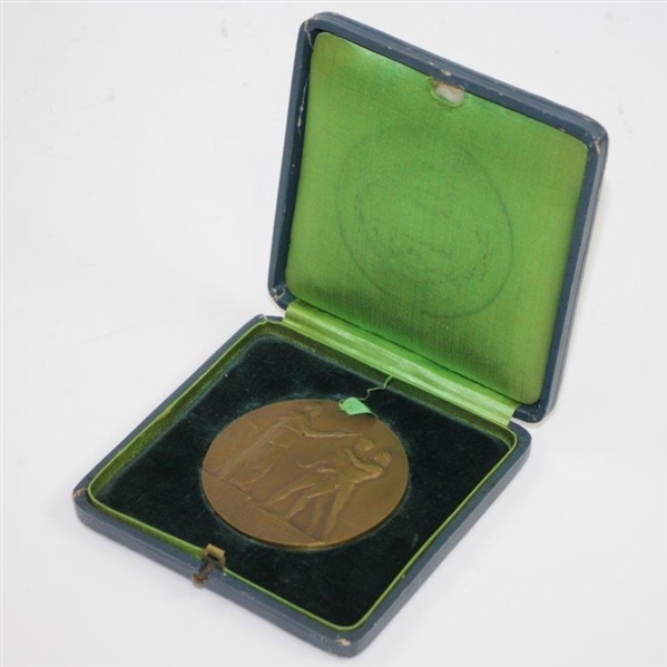 1919 Inter-Allied Games Bronze Medal Awarded to F. Weatherby - Great Britain