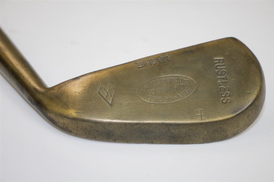 Klin-McGill Golf Co. Rustless Bronze Mashie Niblick with Line Grooved Face 