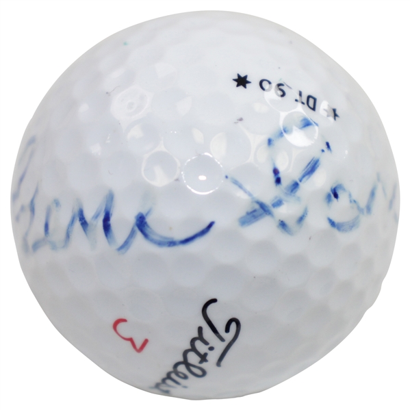 Gene Sarazen Signed Classic Masters Logo Golf Ball JSA ALOA