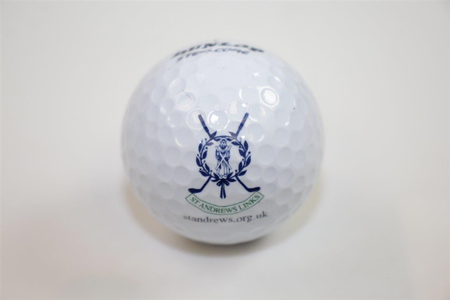 Frank Stranahan Signed St. Andrews 'Old Course' Logo Golf Ball JSA ALOA