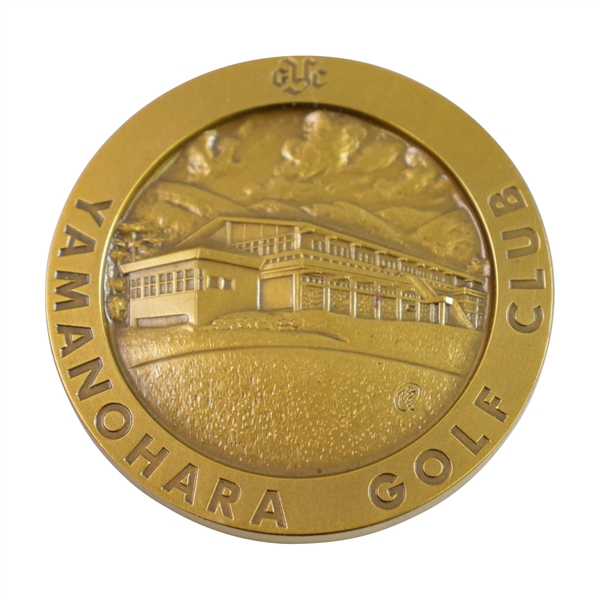 Yamanohara Golf Club 'In Memory of Opening - July 10th, 1965' Bronze Medal in Original Box