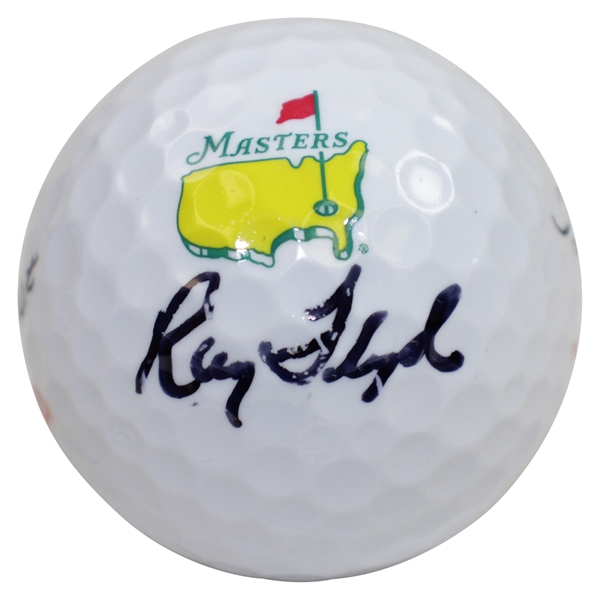 Ray Floyd Signed Masters Logo Golf Ball JSA ALOA