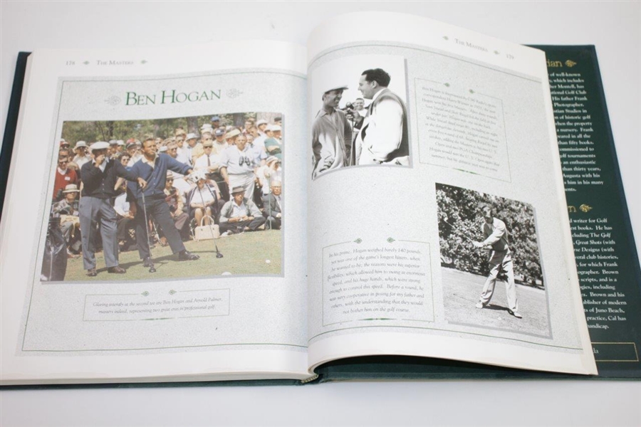 Augusta National & The Masters 'A Photographer's Scrapbook' Signed by Frank Christian JSA ALOA