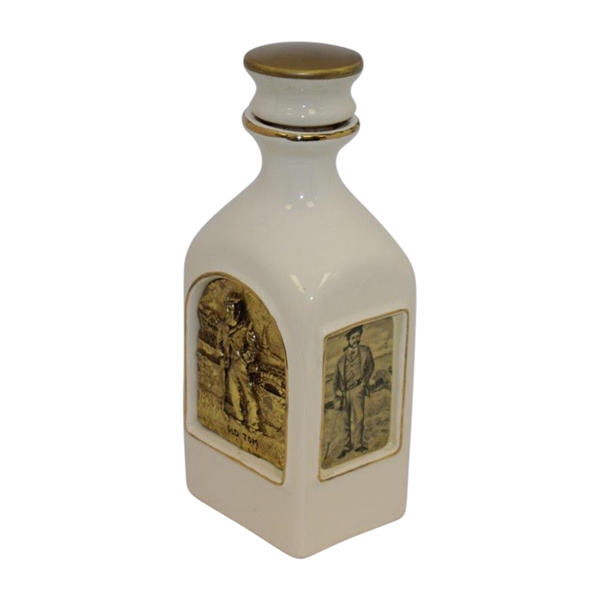 Old Tom & Young Tom Royal English Porcelain Decanter Handcrafted by Artist Bill Waugh