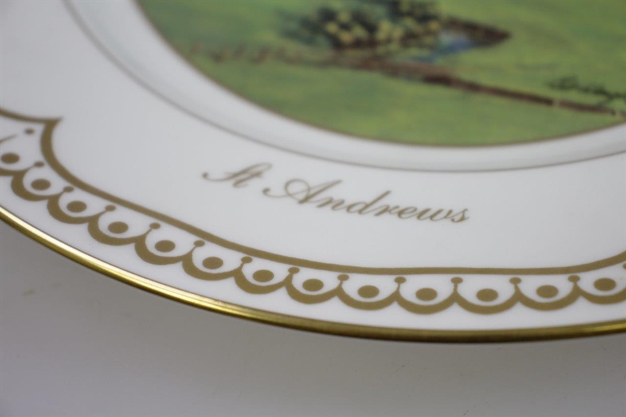 St Andrews Millennium Collection Plate by Bill Waugh - Aynsley Fine Bone China #3/2000