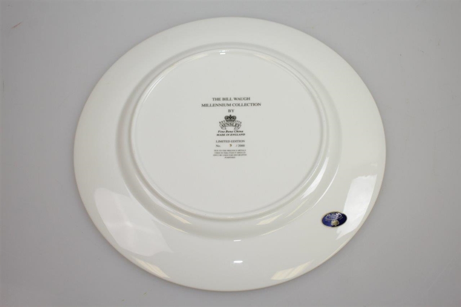 St Andrews Millennium Collection Plate by Bill Waugh - Aynsley Fine Bone China #3/2000