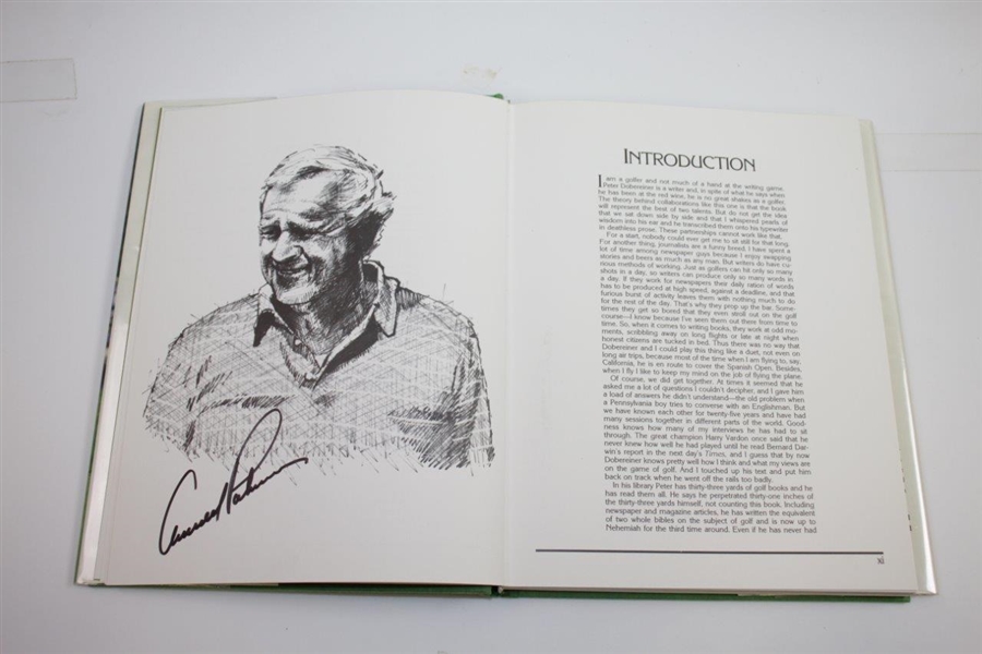 Arnold Palmer Signed 1986 Book Arnold Palmer's Complete Book of Putting JSA ALOA