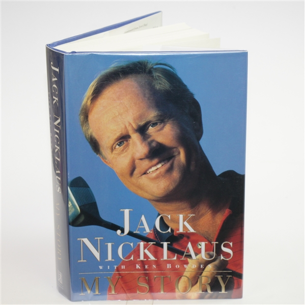 Jack Nicklaus Signed 1997 Book My Story JSA ALOA