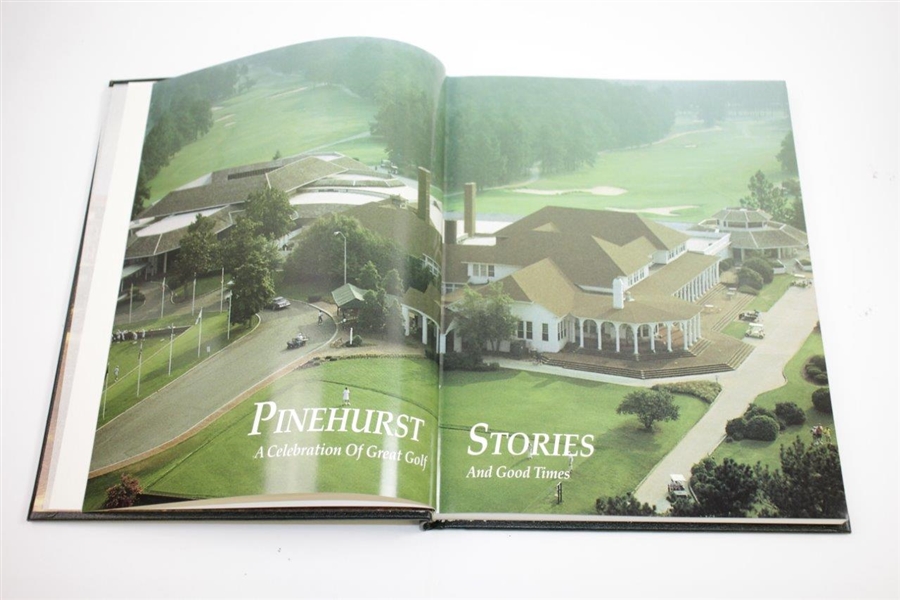 Ltd Ed Pinehurst Stories: A Celebration of Great Golf & Good Times by Lee Pace with Slipcover #196