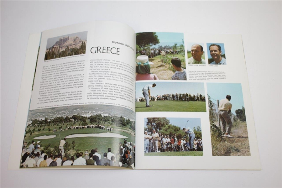 Gene Sarazen Signed 1966 Shell's Wonderful World of Golf Edition JSA ALOA