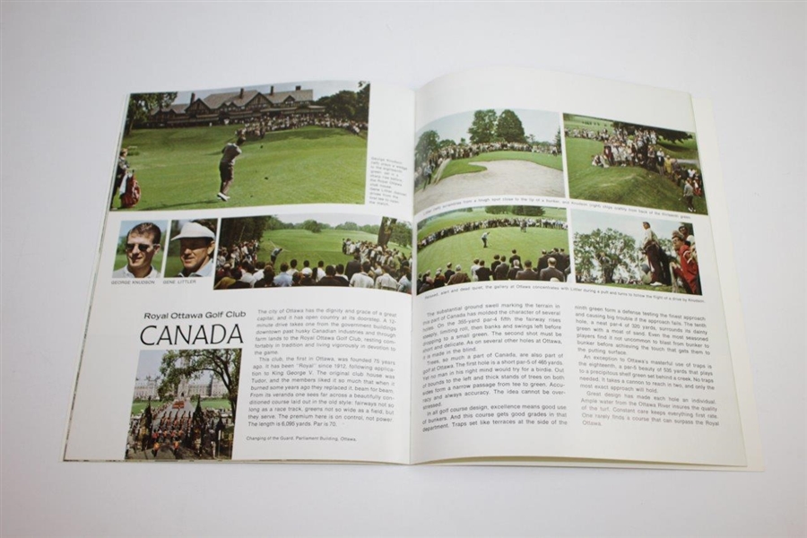 Gene Sarazen Signed 1966 Shell's Wonderful World of Golf Edition JSA ALOA