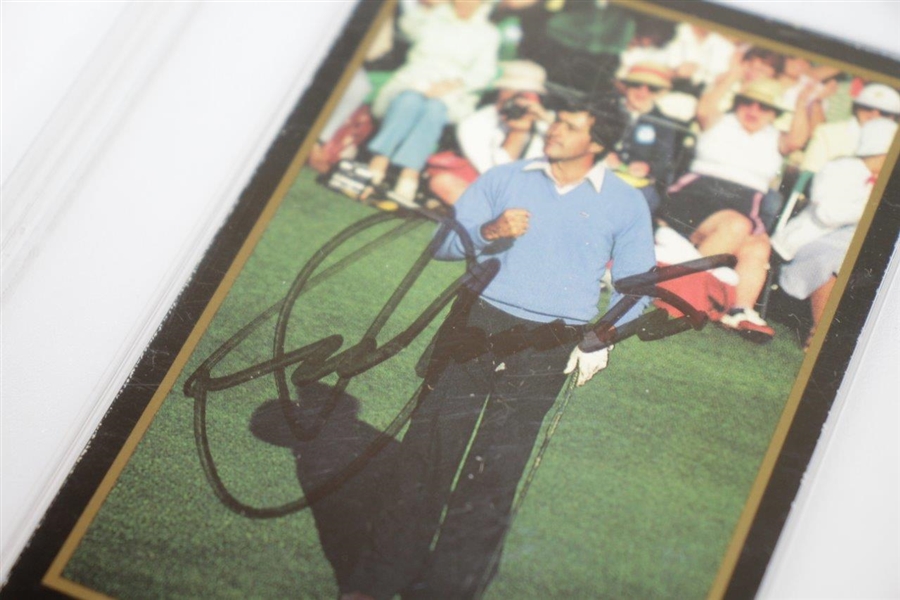 Seve Ballesteros Signed 1983 Champions of Golf  Grand Slam Ventures (GSV)Card PSA/DNA #82012380