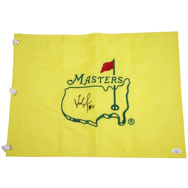 Fred Couples Signed Undated Masters Embroidered Flag with '1992' Inscription JSA #GG76983
