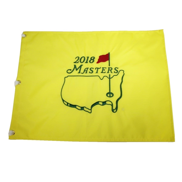 2018 Masters Tournament Embroidered Flag - Patrick Reed Winner
