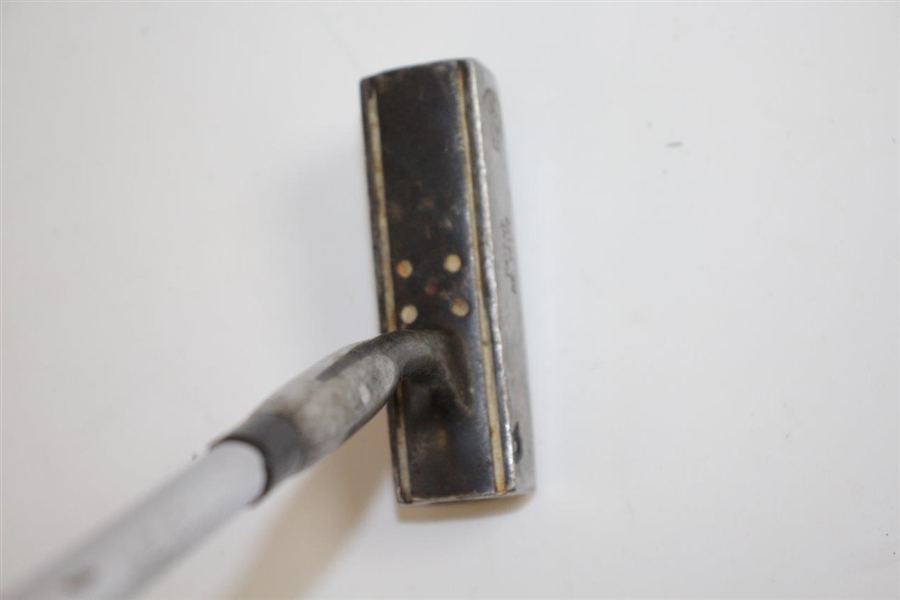 Metal Patent RE.19178 Putter with Dice on Crown - IOJ on Sole