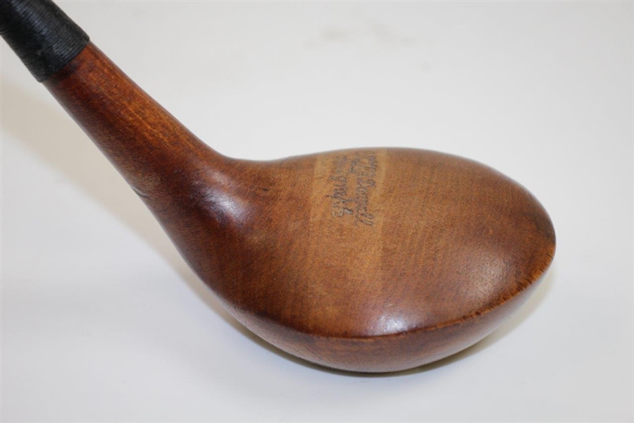 R. McDougall Autographed Driver with Sole Plate - Scotish Clubmaker